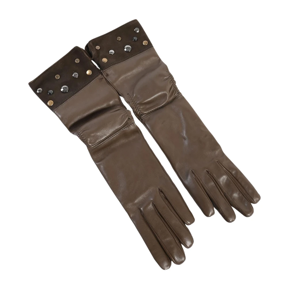 TOD'S Gloves Brown Dames