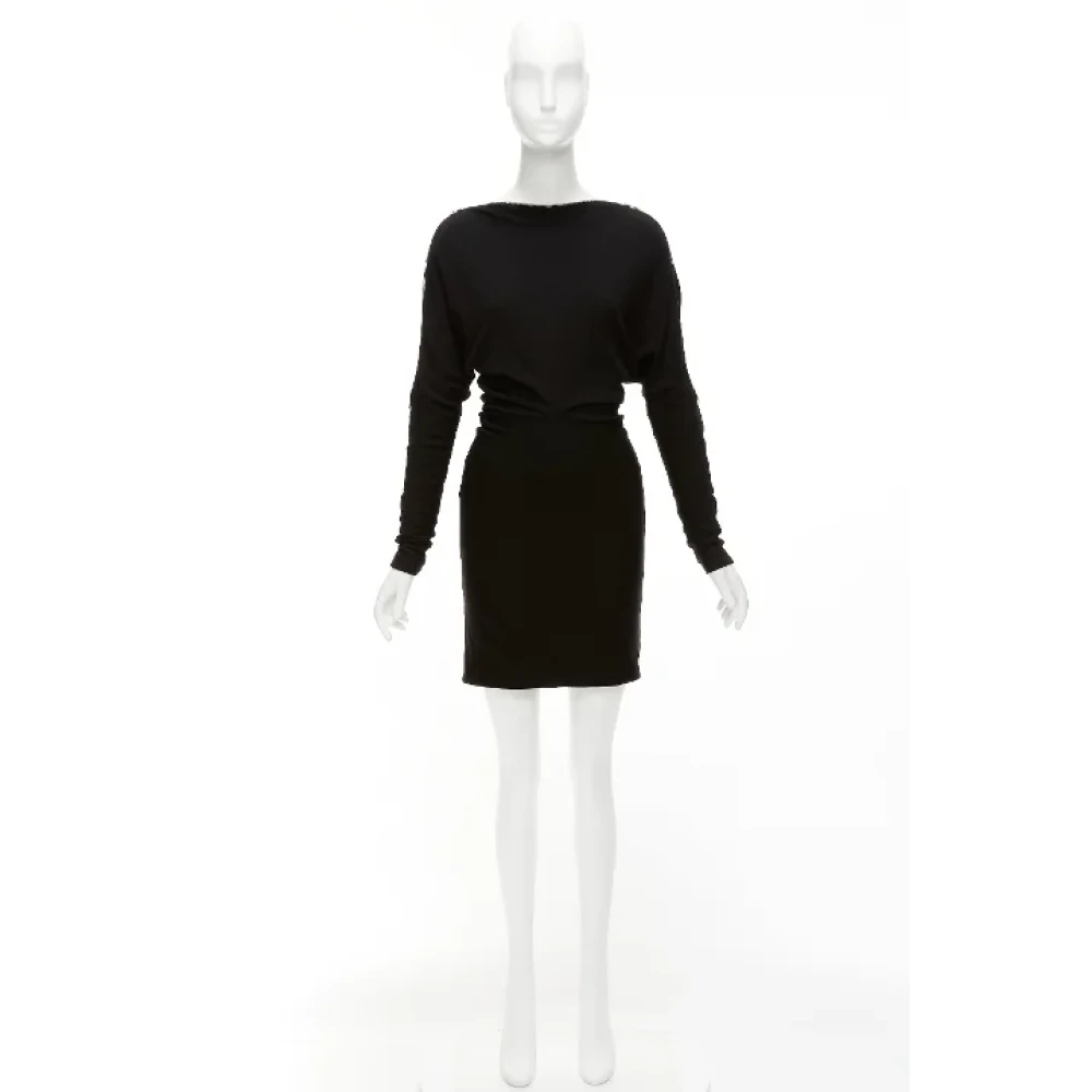 Alexander Wang Pre-owned Wool dresses Black Dames
