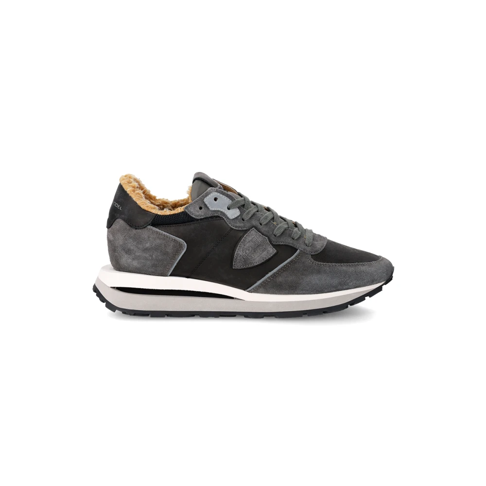 Philippe Model Men's Gray Sneakers, 11 Uk, Trainers Tropez Haute Running