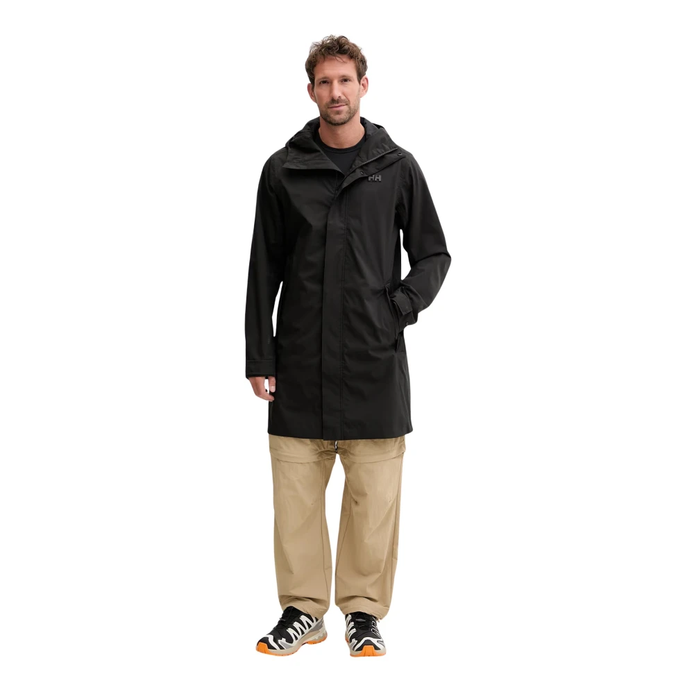 Helly Hansen Herren Schwarz Regenjacke Brussel - Bild 2