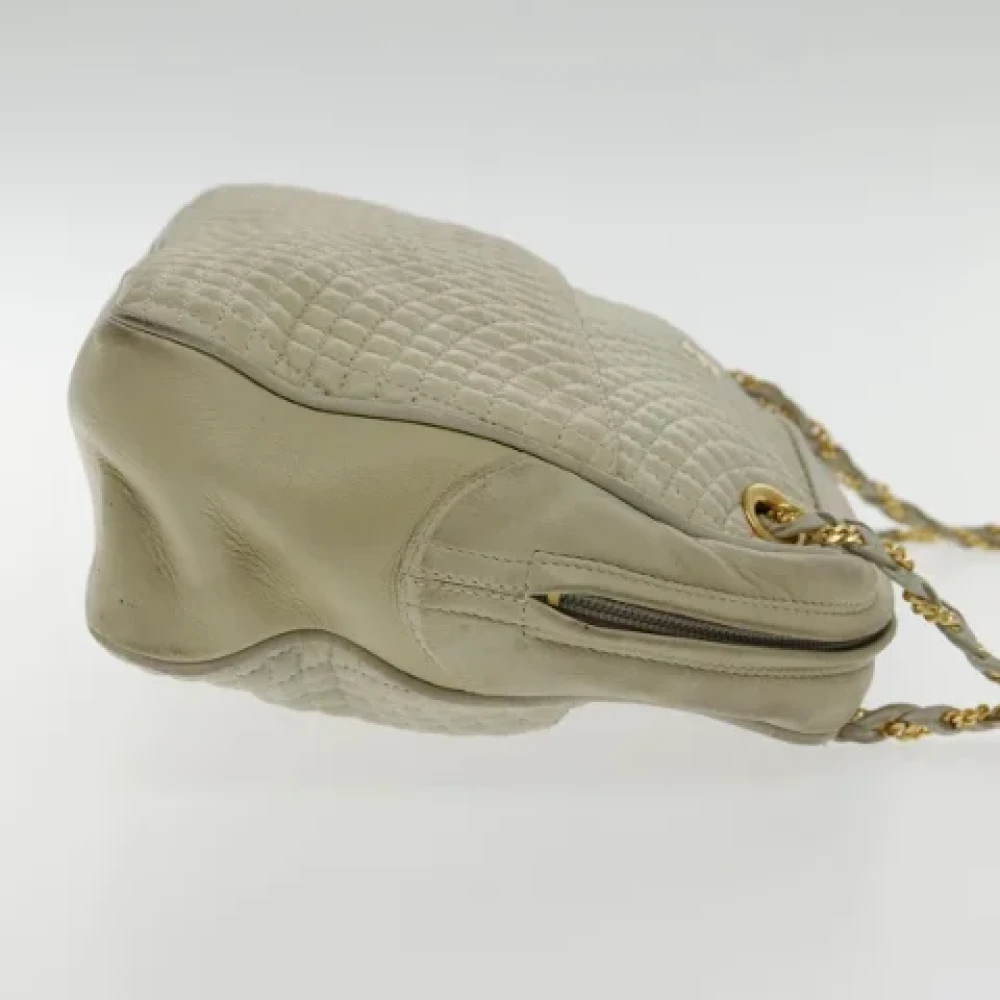Bally Pre-owned Leather crossbody-bags Beige Dames