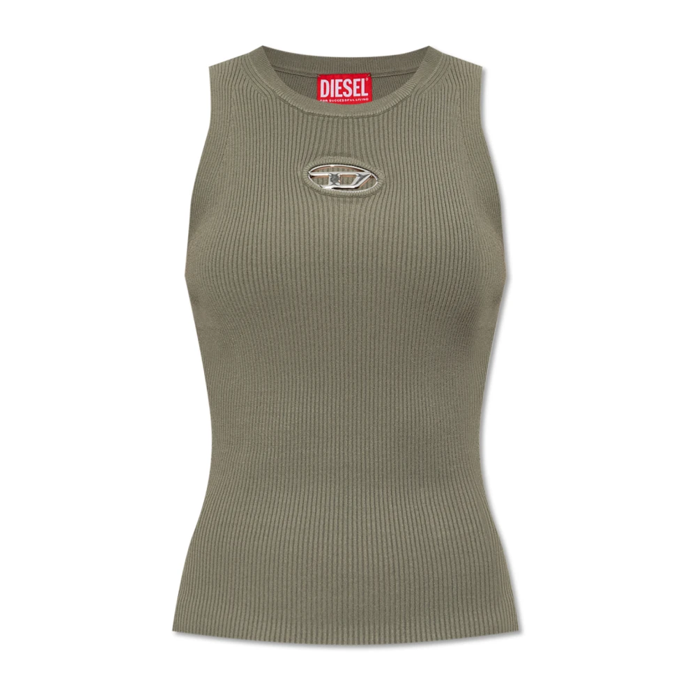 Diesel Top M-Caddix-Top Green Dames