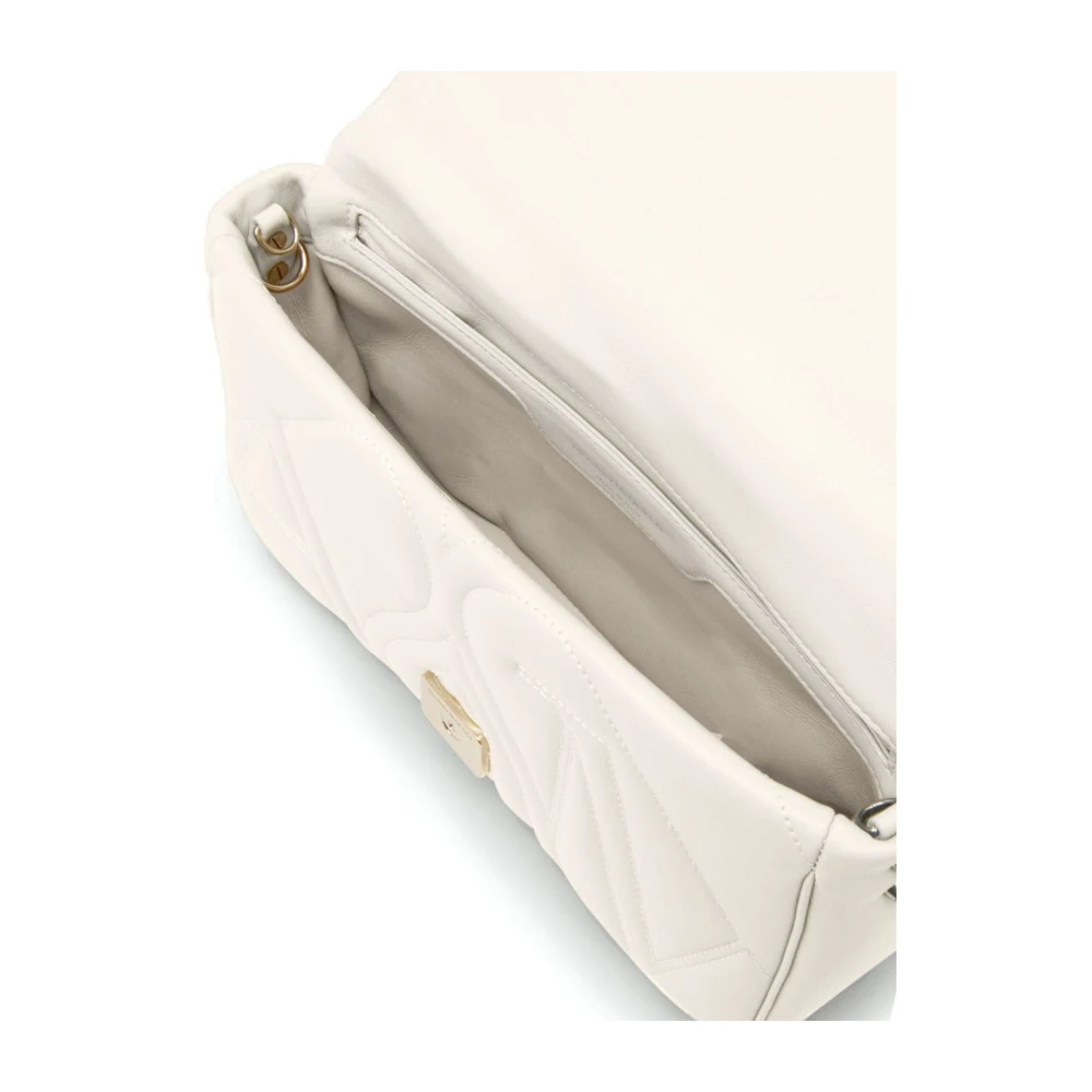 alexander mcqueen Gewatteerde Witte Seal Schoudertas White Dames