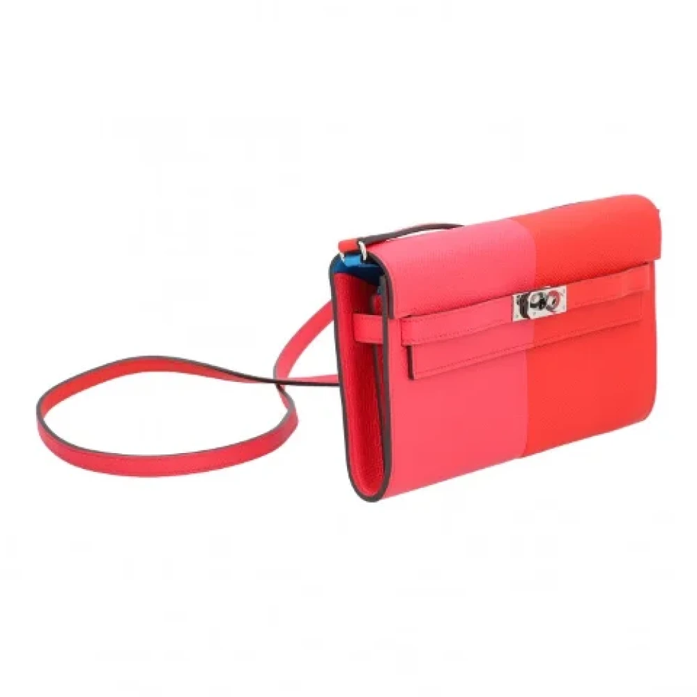 Hermès Vintage Pre-owned Leather wallets Red Dames