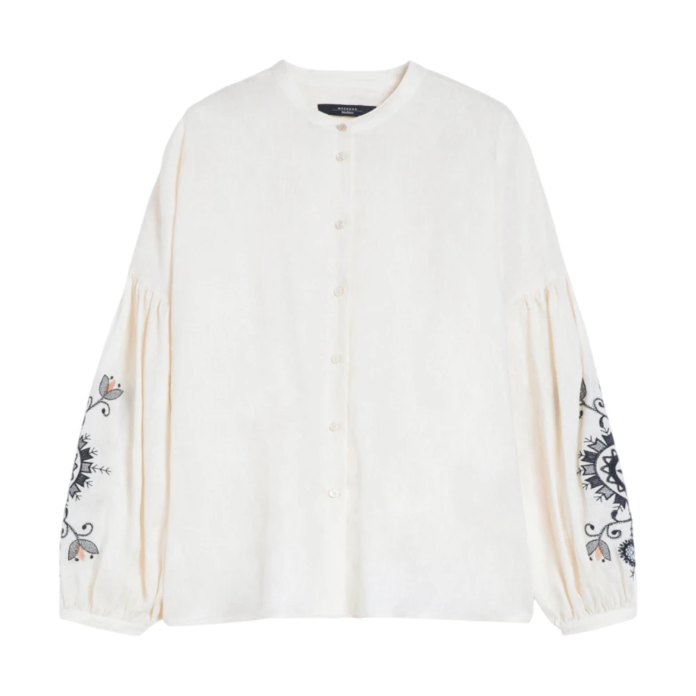 Weekend Max Mara Women's Beige Ilex Shirt - Shirts - M - Blouses & Shirts