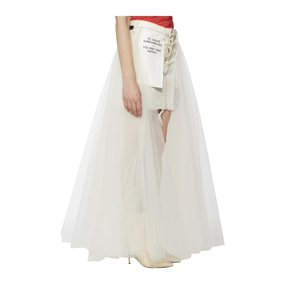 Unravel Project Chelsea -laarzen White Dames