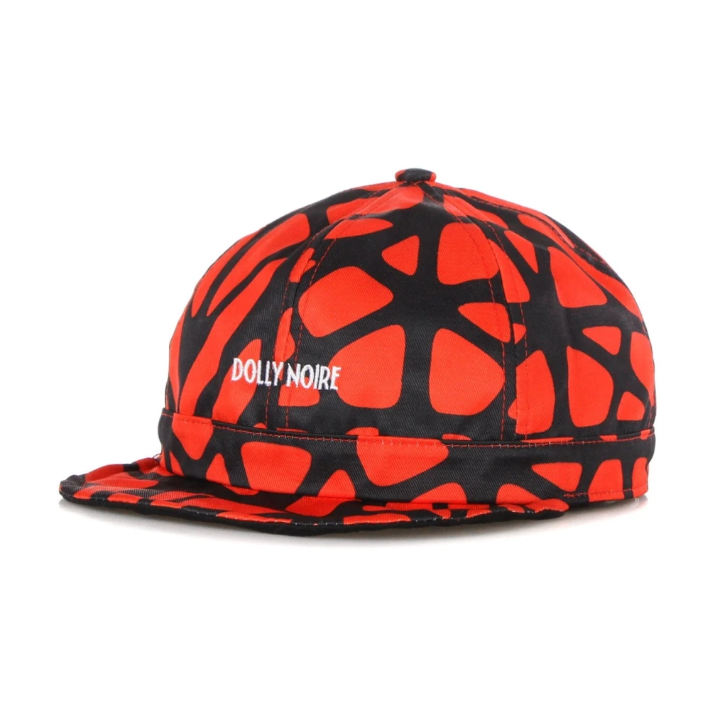 Dolly Noire Omkeerbare Camper Hoed Zwart Rood Black Heren