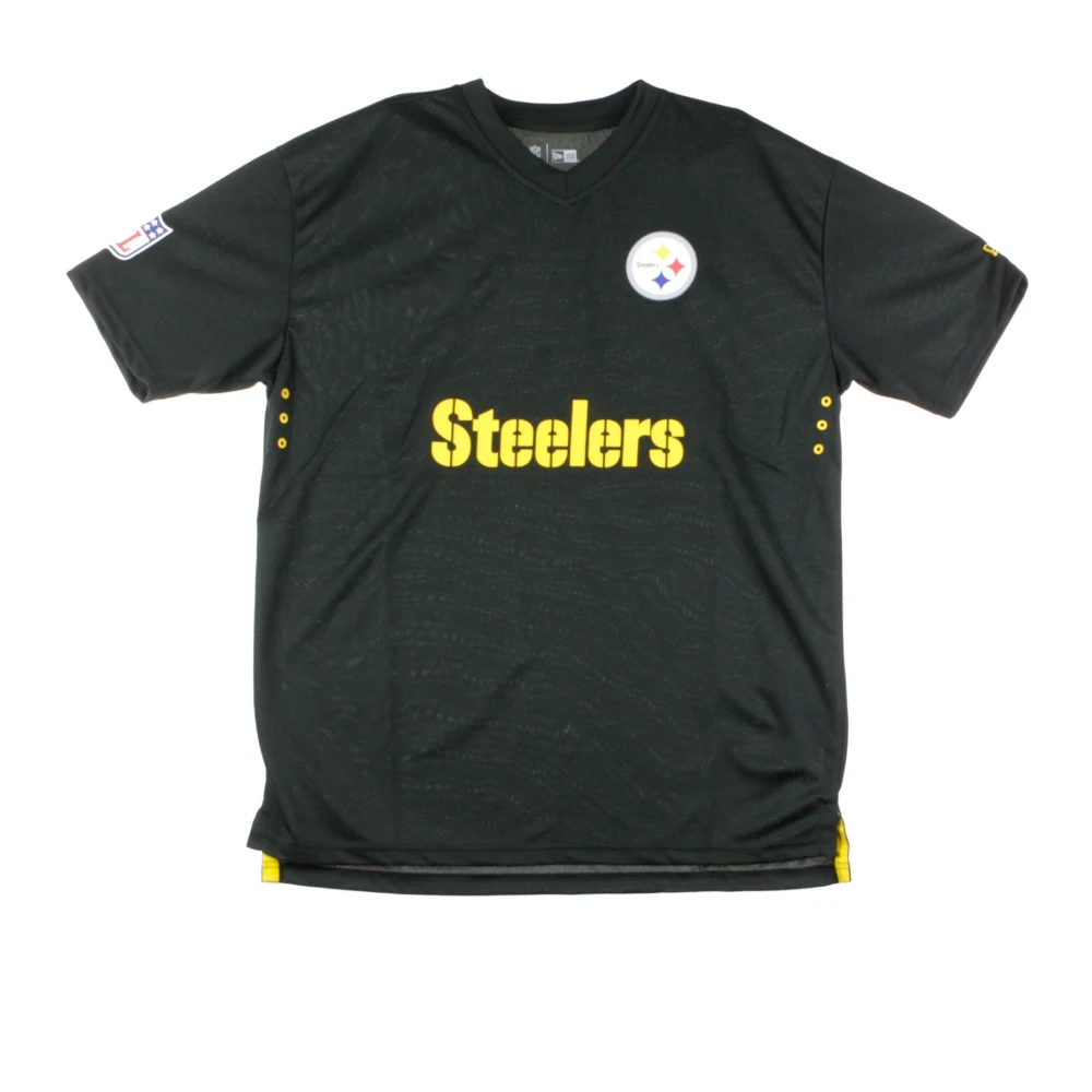 New era NFL Wordmark Jersey in Teamkleuren Black Heren