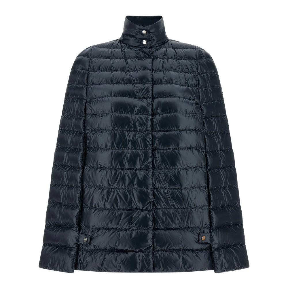 Herno Mujer Azul - Chaqueta Capa De Plumón - Jackets - M