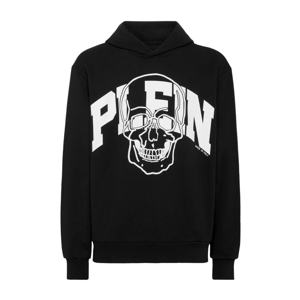 Philipp Plein Zwarte Sweatshirt voor Mannen Black Heren