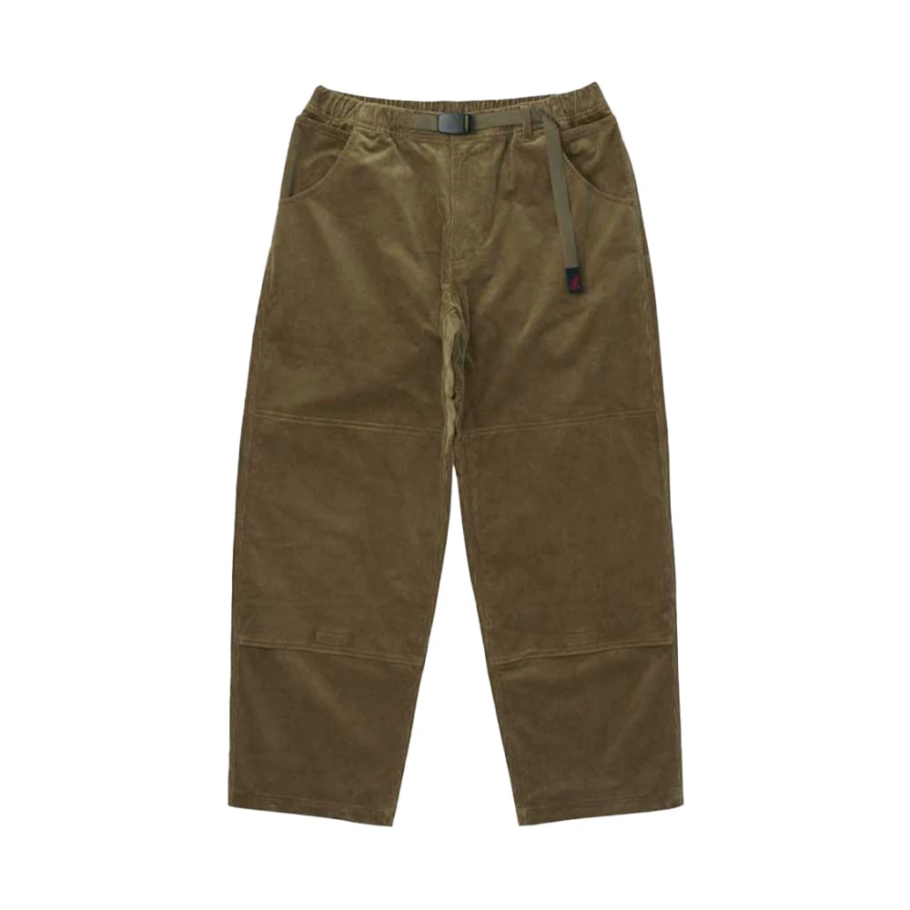 Gramicci Ribfluwelen Laurierbroek Green Heren