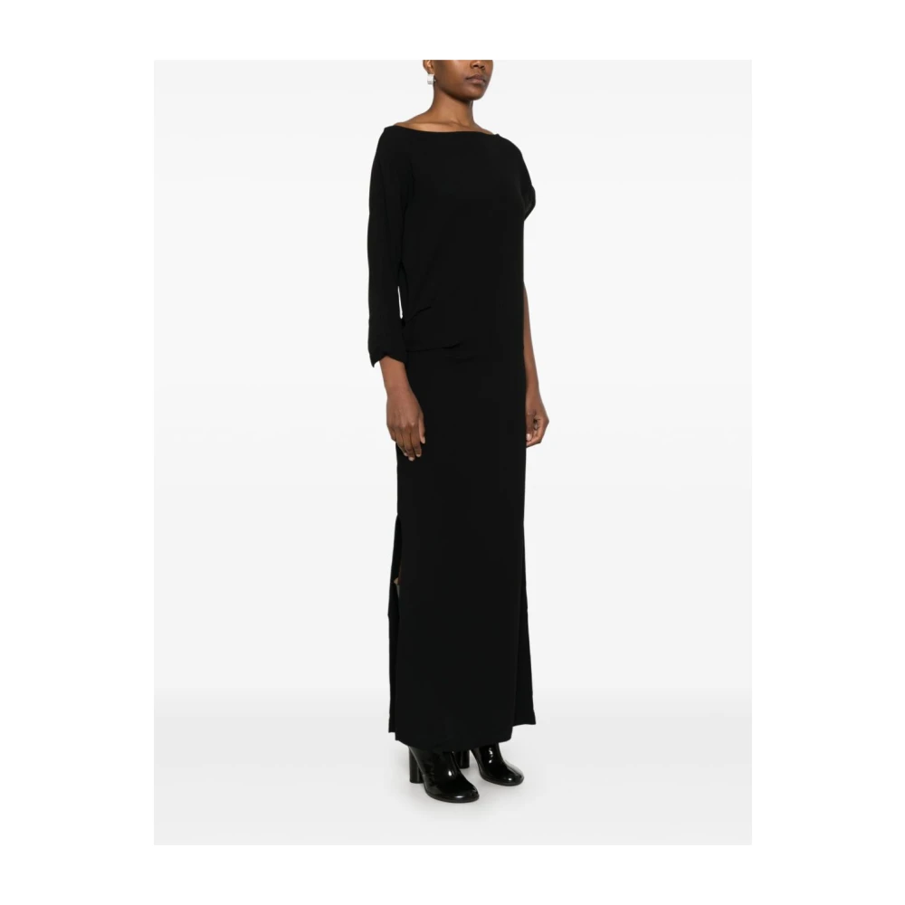 Birgitte Herskind Zwarte Asymmetrische Off-Shoulder Jurk Black Dames