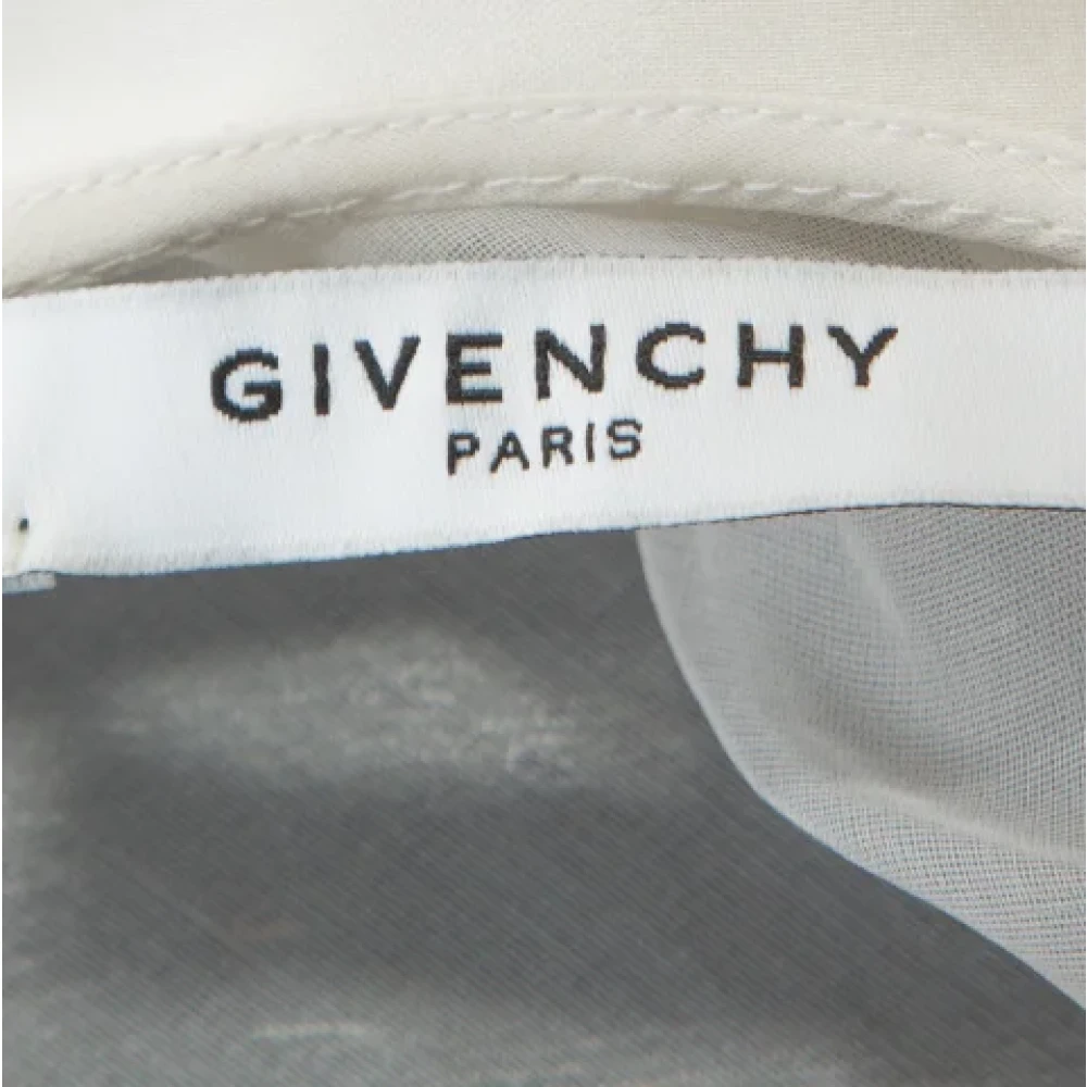 Givenchy Pre-owned Silk tops Beige Dames