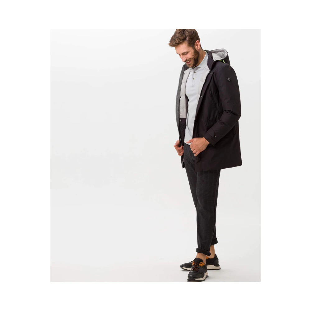 BRAX Buitenkleding Style.vitorio Black Heren