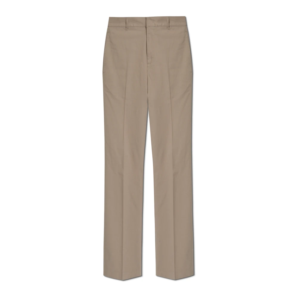 Emporio Armani Broek met licht toelopende pijpen Gray Heren