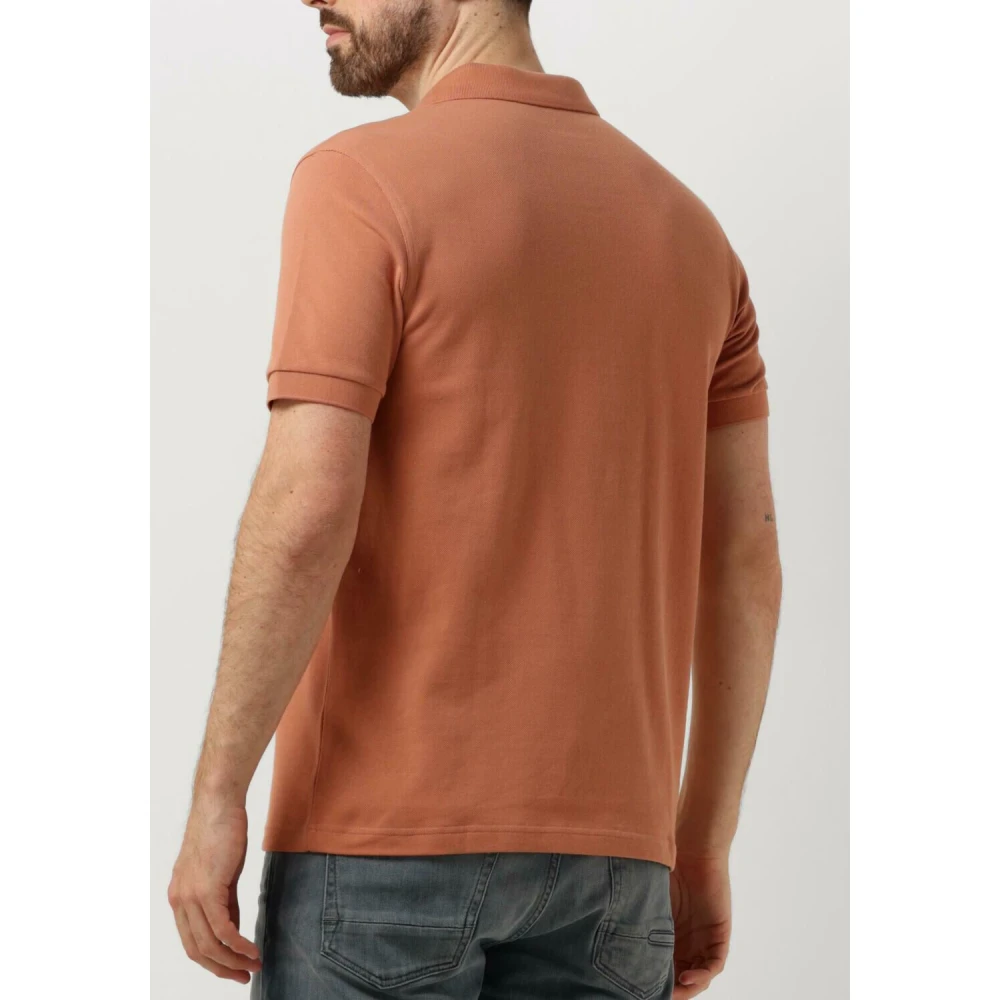 Fred Perry Heren Polo & T-shirt Het Eenvoudige Shirt Orange Heren
