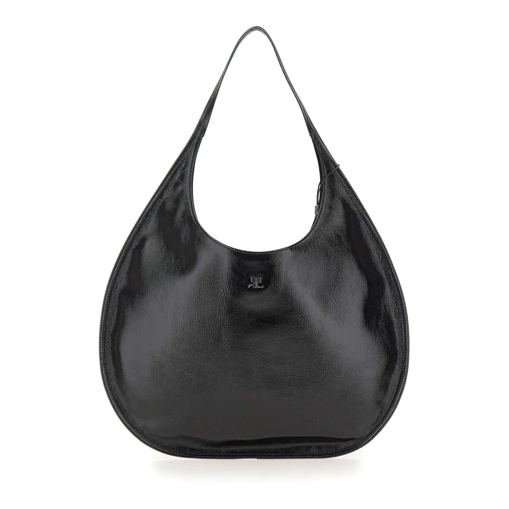 Courrèges Women's Black Flat Naplack