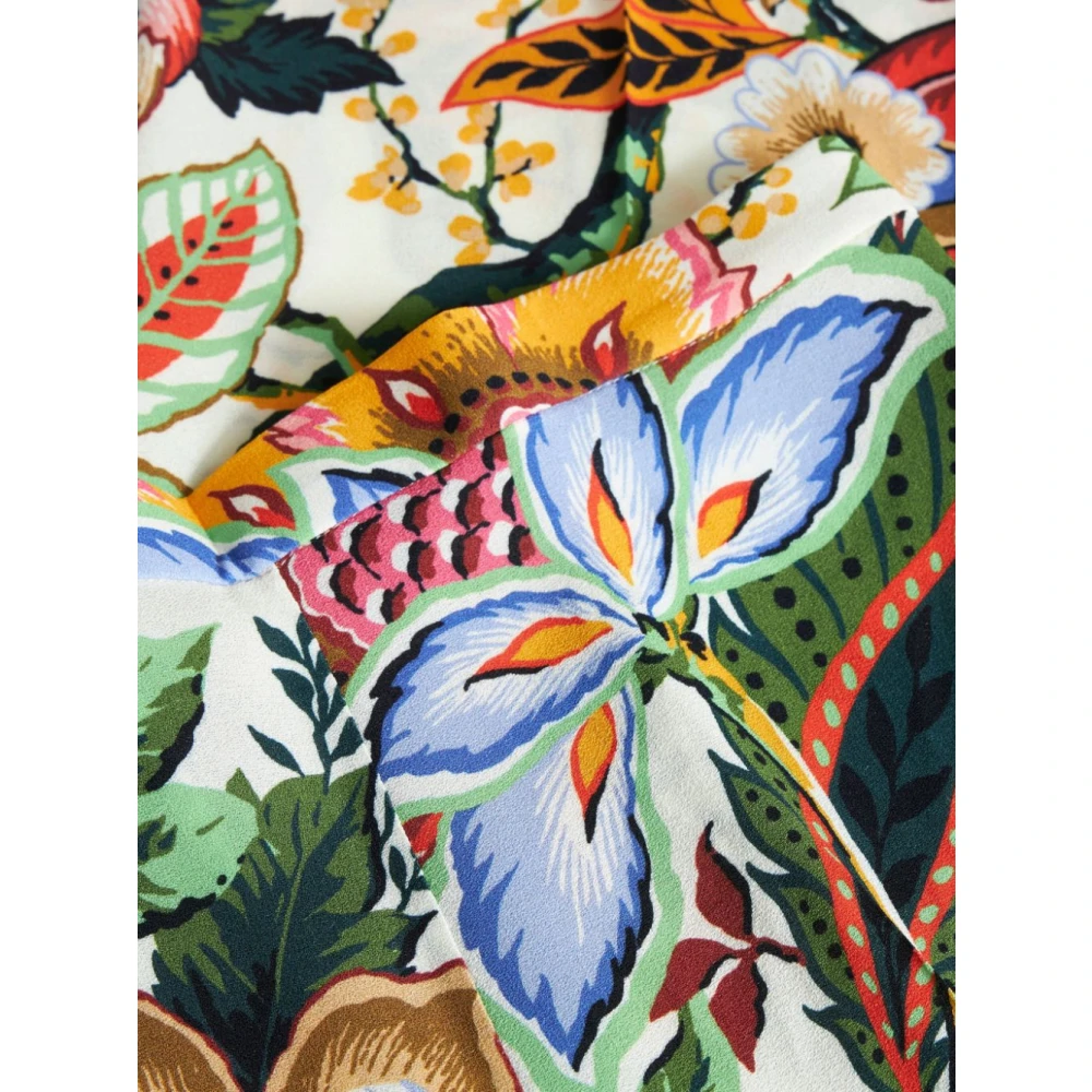 ETRO Straight Trousers Multicolor Dames