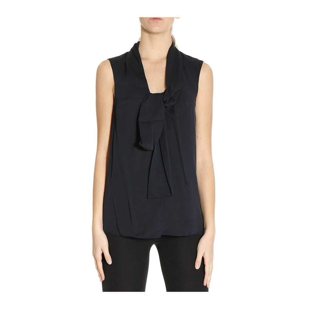 Michael Kors Mouwloos Blouse Black Dames