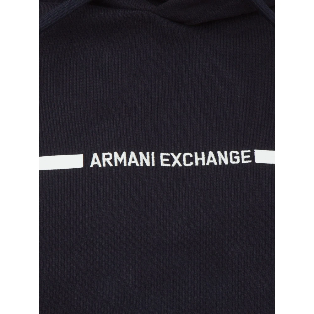 Armani Exchange Blauwe Sweatshirt Blue Heren