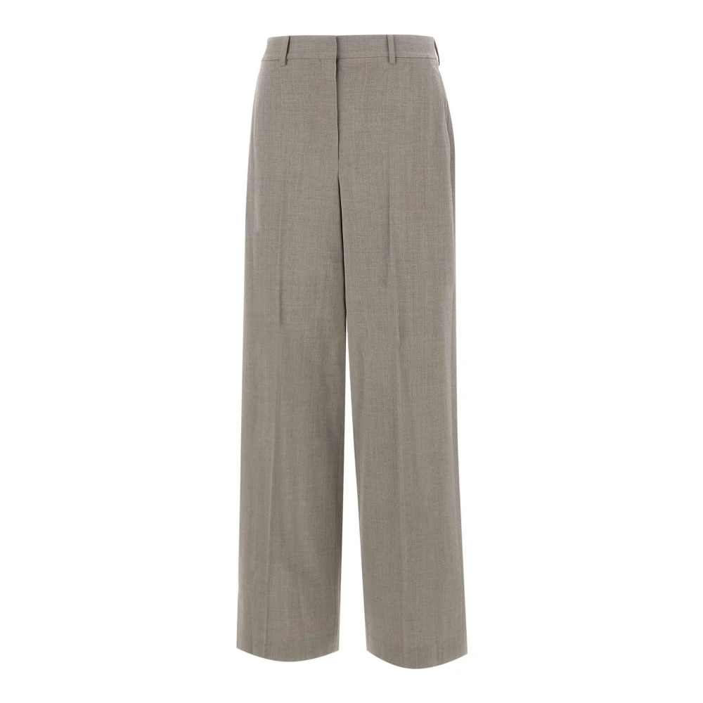 Theory Wollen Broek in Duif Grijs Gray Dames
