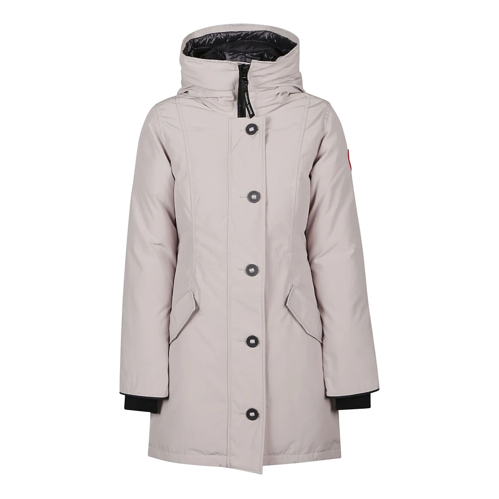 Canada Goose Stijlvolle Winter Parka White Dames