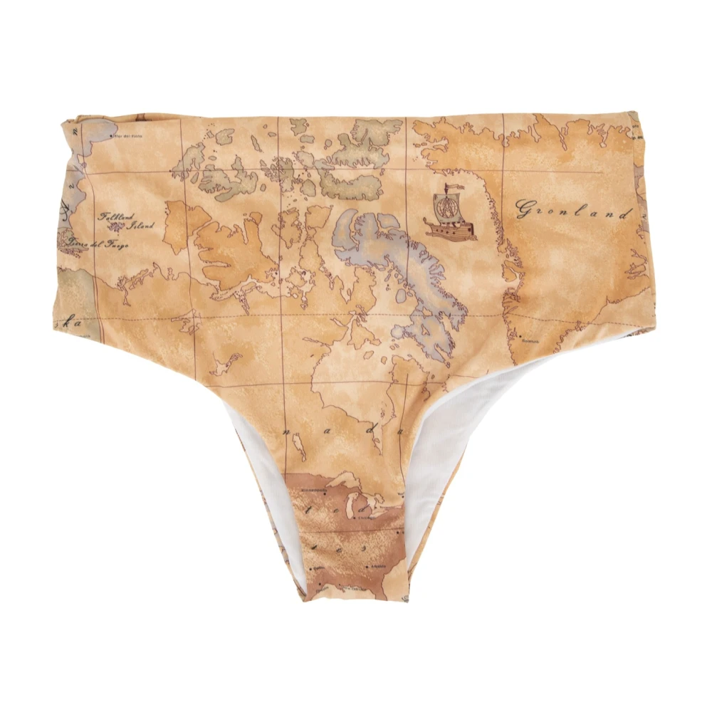 Alviero Martini 1a Classe Donna Bikini Haak Stijlvol Dubbelstuk Beige Dames