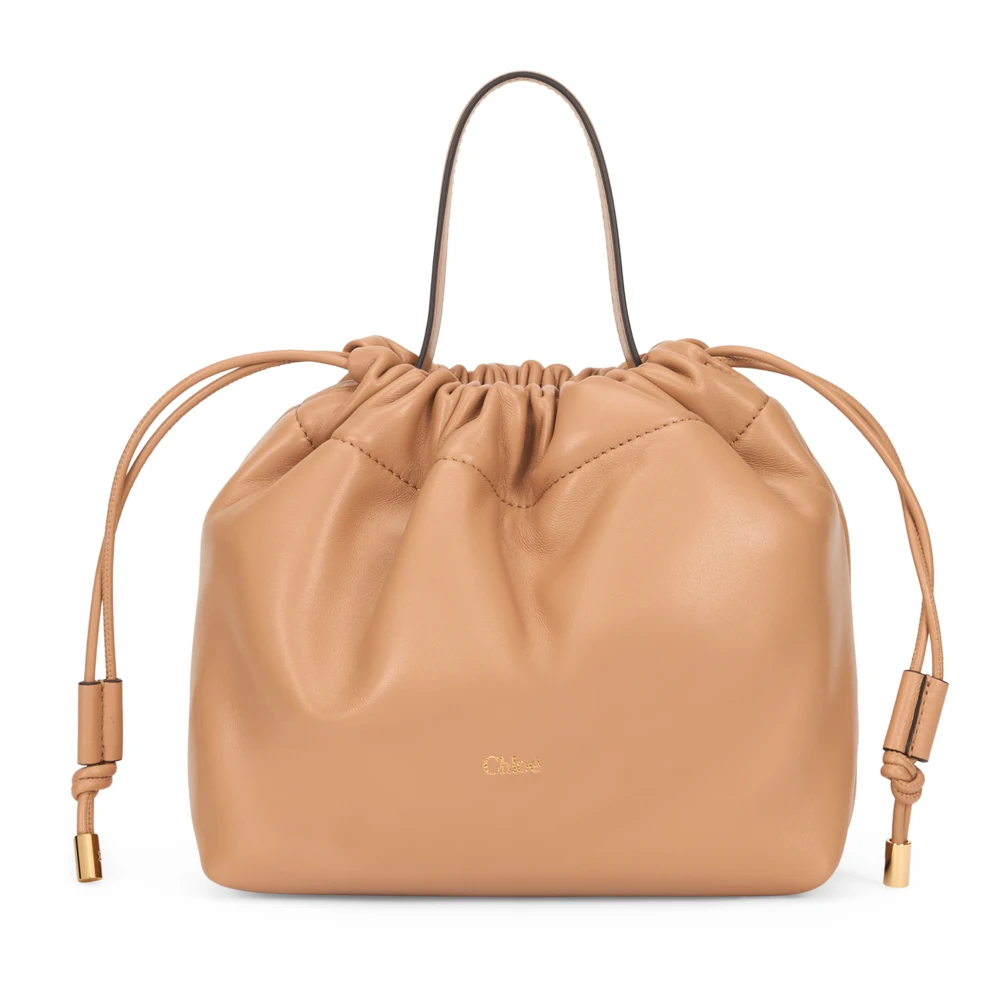 Chloé Women's Beige Icons Mini Shoulder Bag - Bucket Bags - One Size - Bags