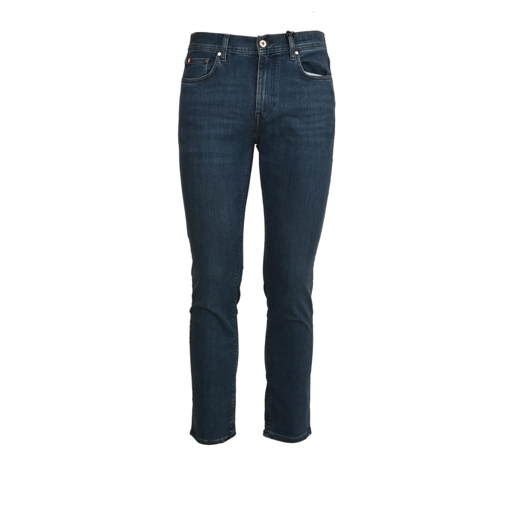Tommy Hilfiger Flex Lyocell Jeans voor Mannen Blue Heren