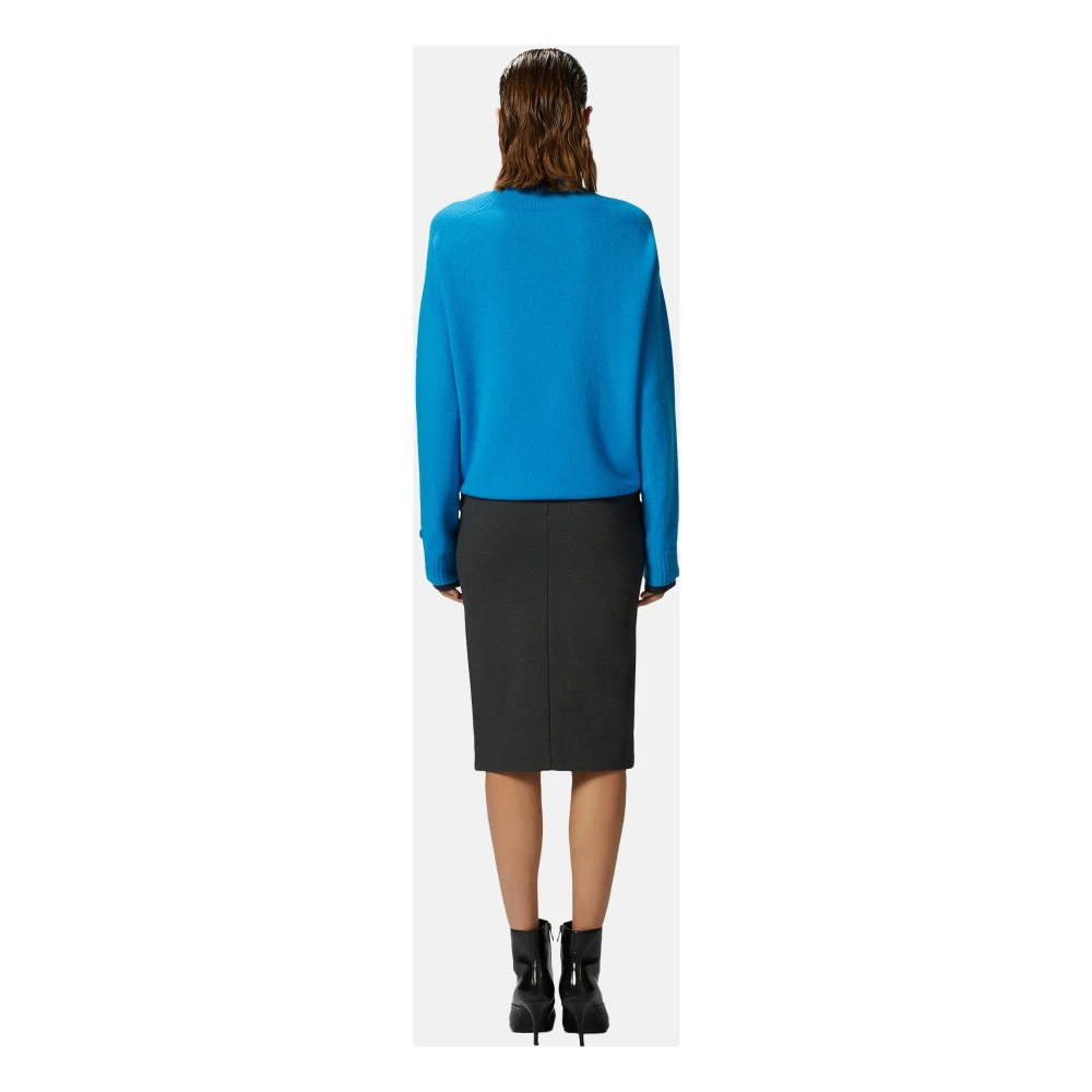 pinko Stijlvolle Gebreide Collectie Blue Dames