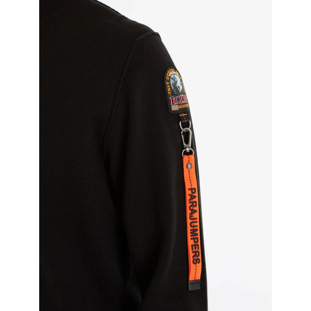 Parajumpers Zwart Gebreid Aw24 Black Heren
