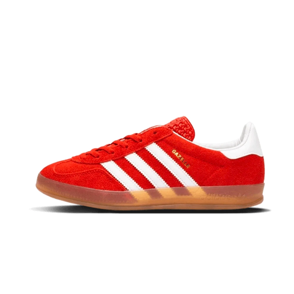 Adidas Men's Red Gazelle Indoor Trainers - Skateboarding - 6 Uk - Sport