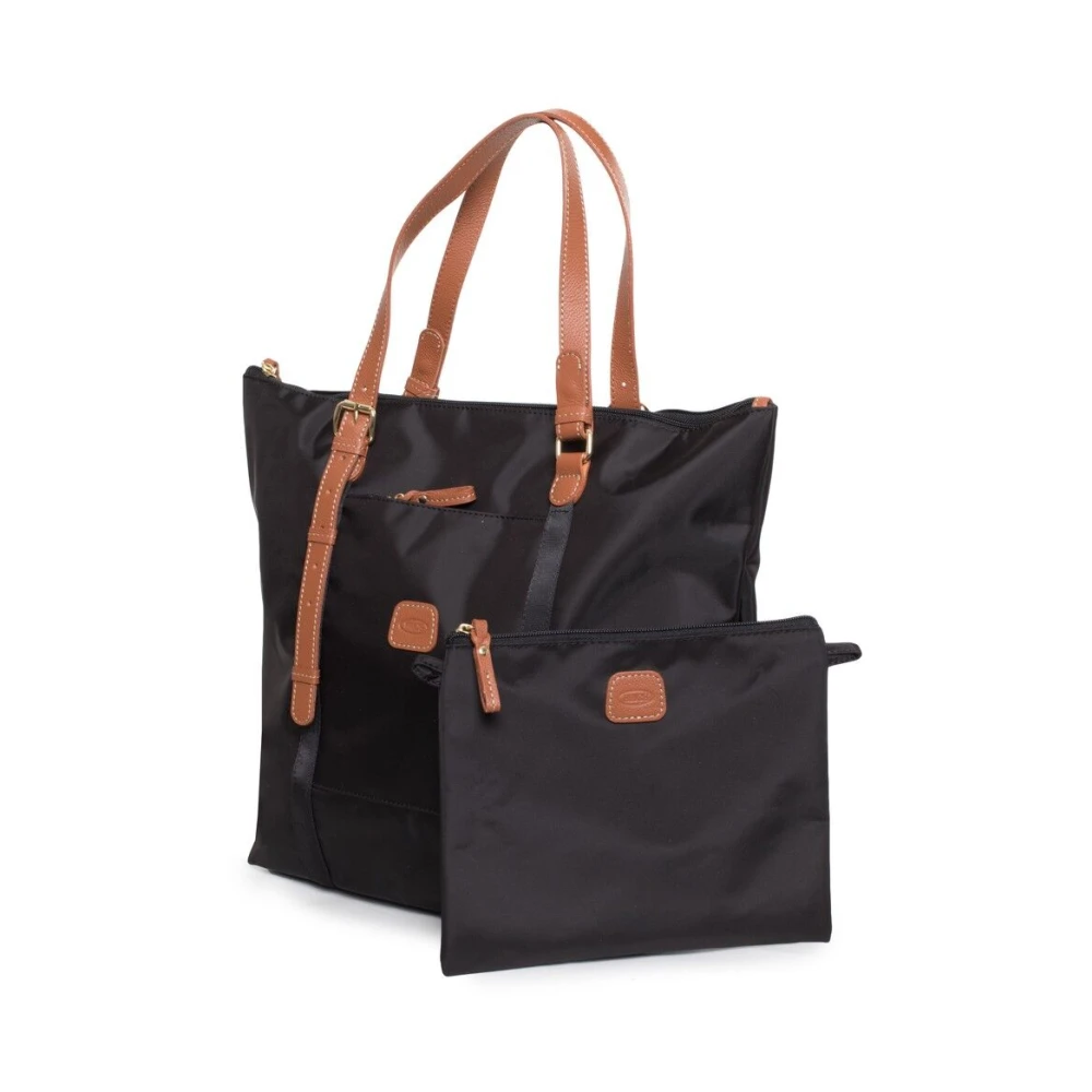 Bric's Dames Shopper met Afneembare Clutch Black Dames