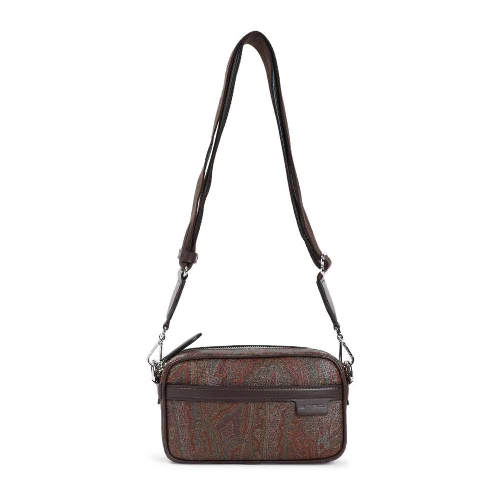 ETRO Bruine Crossbodytas Aw24 Brown Heren