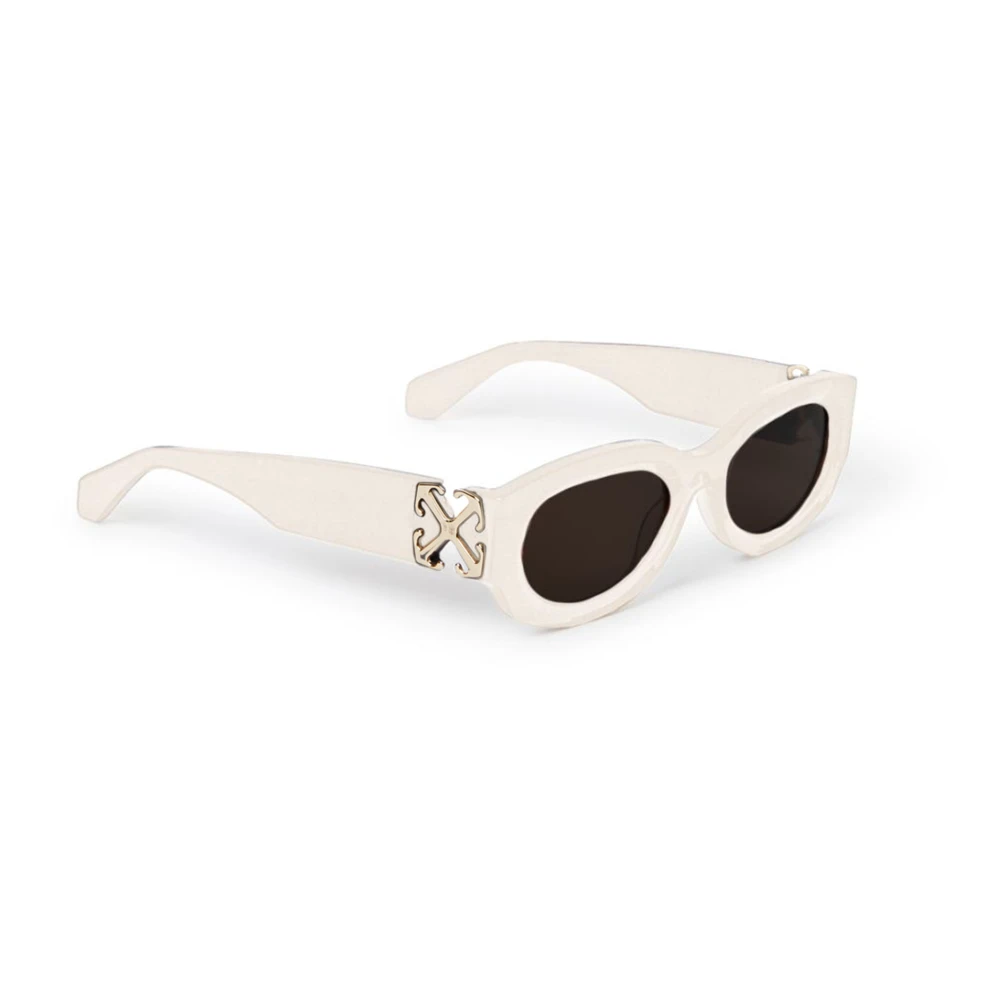 Off White Unisex White Off Sunglasses, 52 Mm, Grey Cat Sunglasses Oeri14e Palmer