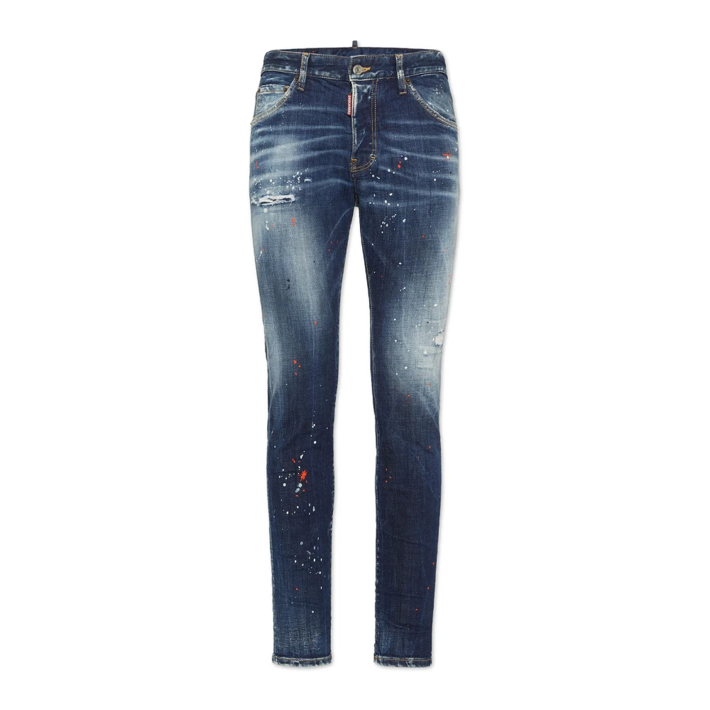 Dsquared2 Men's Blue Slim Fit Jeans, Xs, Slim-Fit Jeans
