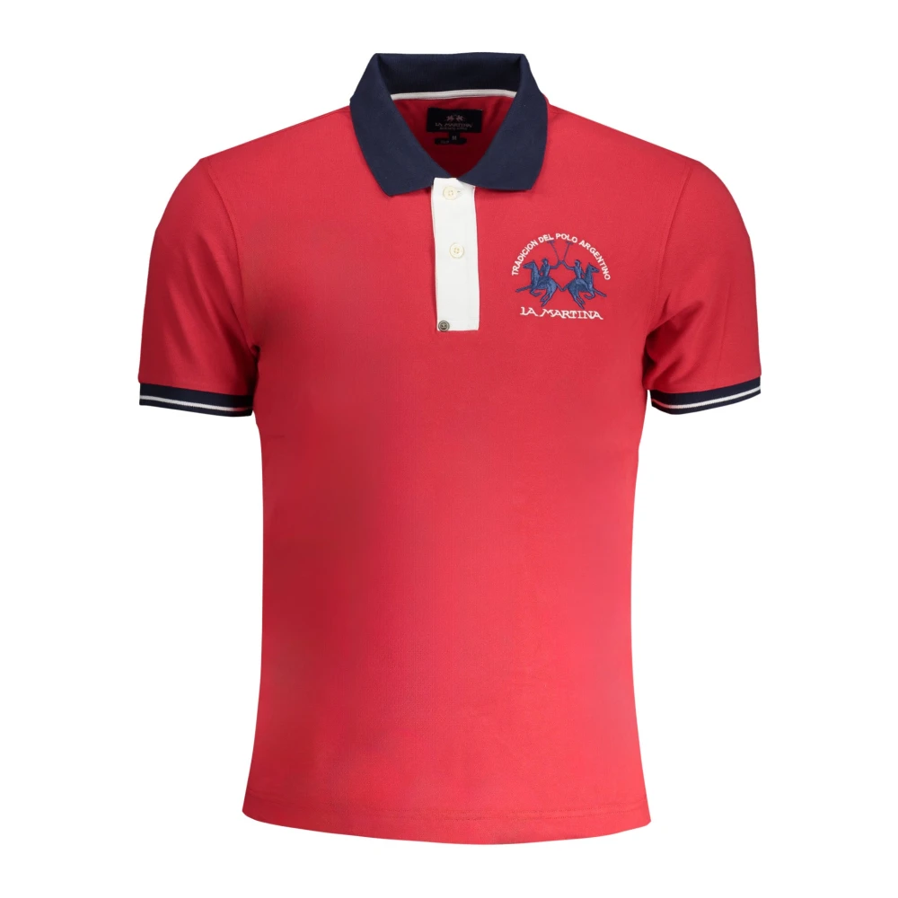 LA MARTINA Kleding Red Heren