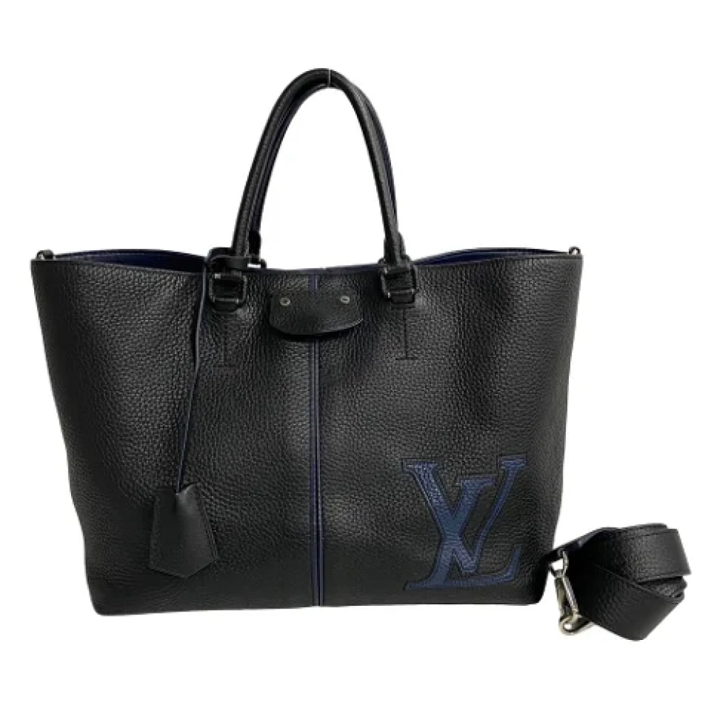 Louis Vuitton Vintage Pre-owned Leather totes Black Dames