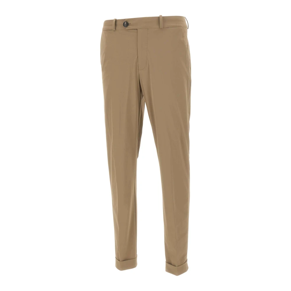 Rrd Men's Brown Surflex Chino Pant - Chinos - L - Trousers