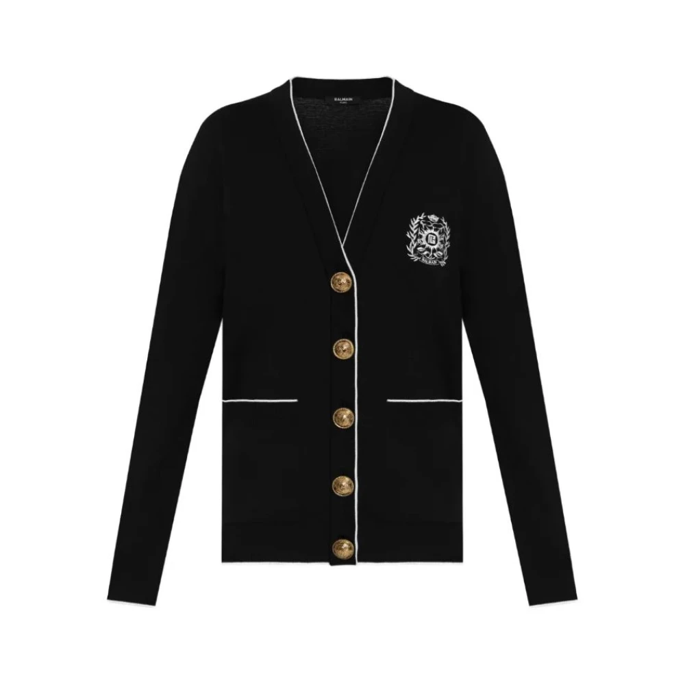 Knitwear > Cardigans - - Balmain - Modalova