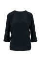 haut-noir-en-coton-col-rond