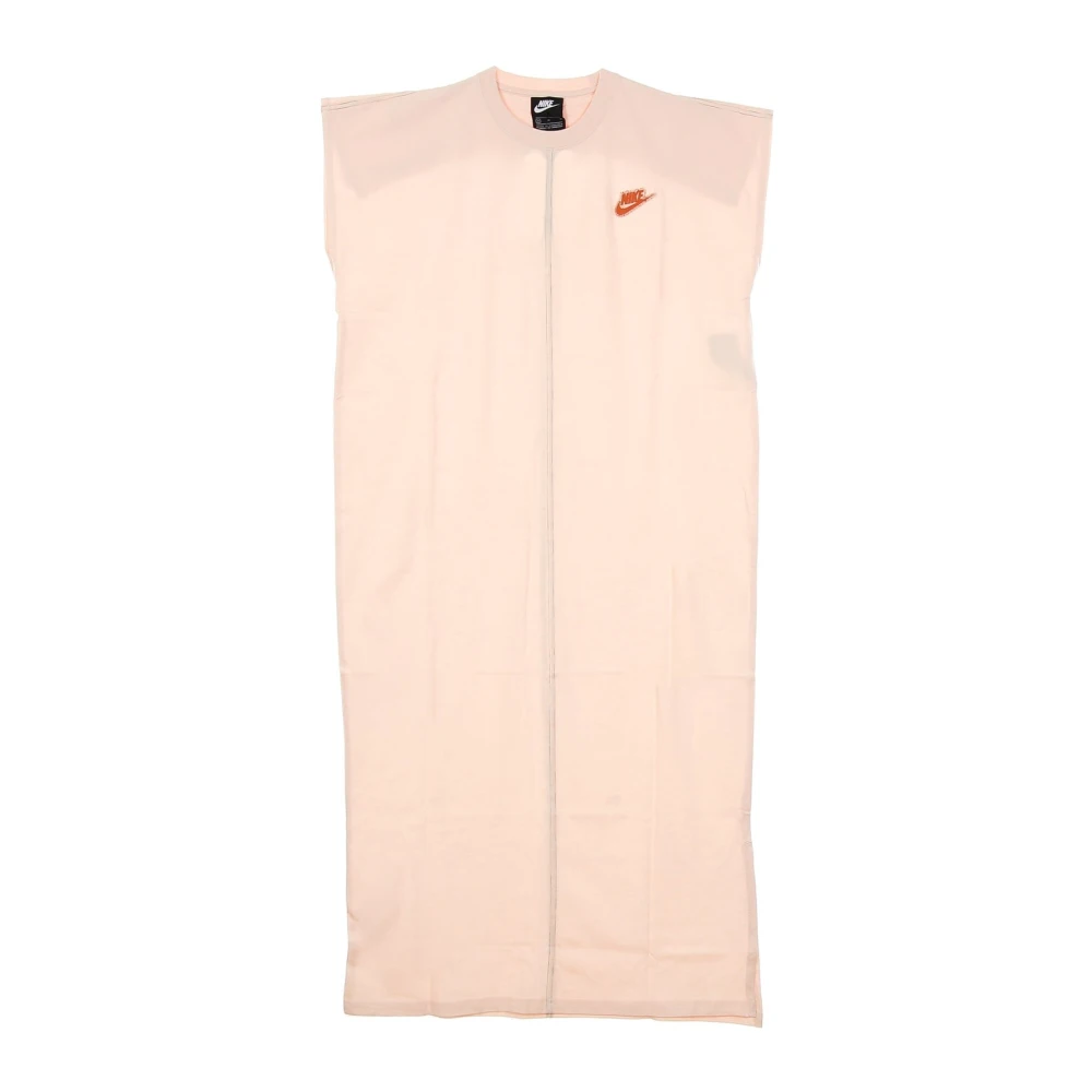 Nike Earth Day Jurk van French Terry Orange Dames