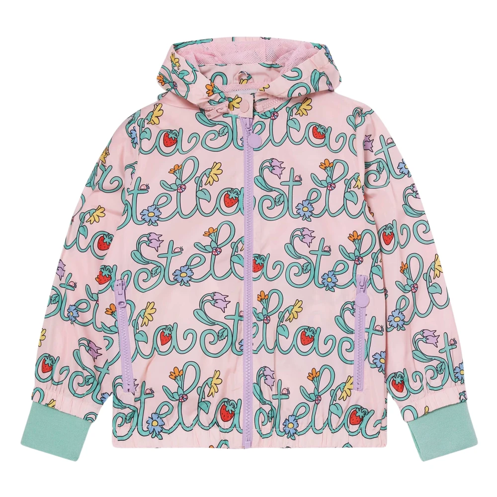 Stella Mccartney Women's Flower Logo Hooded Jacket