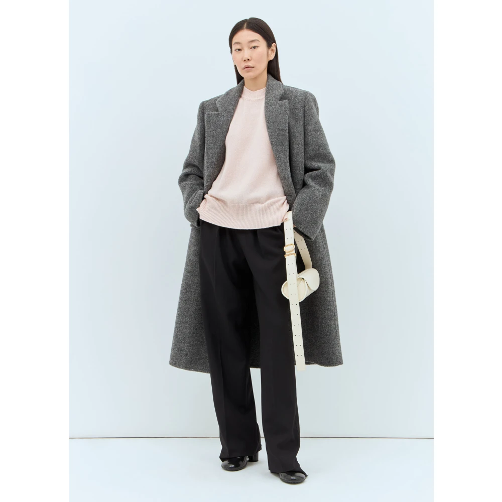 Jil Sander Kasjmier Crewneck Sweater Pink Dames