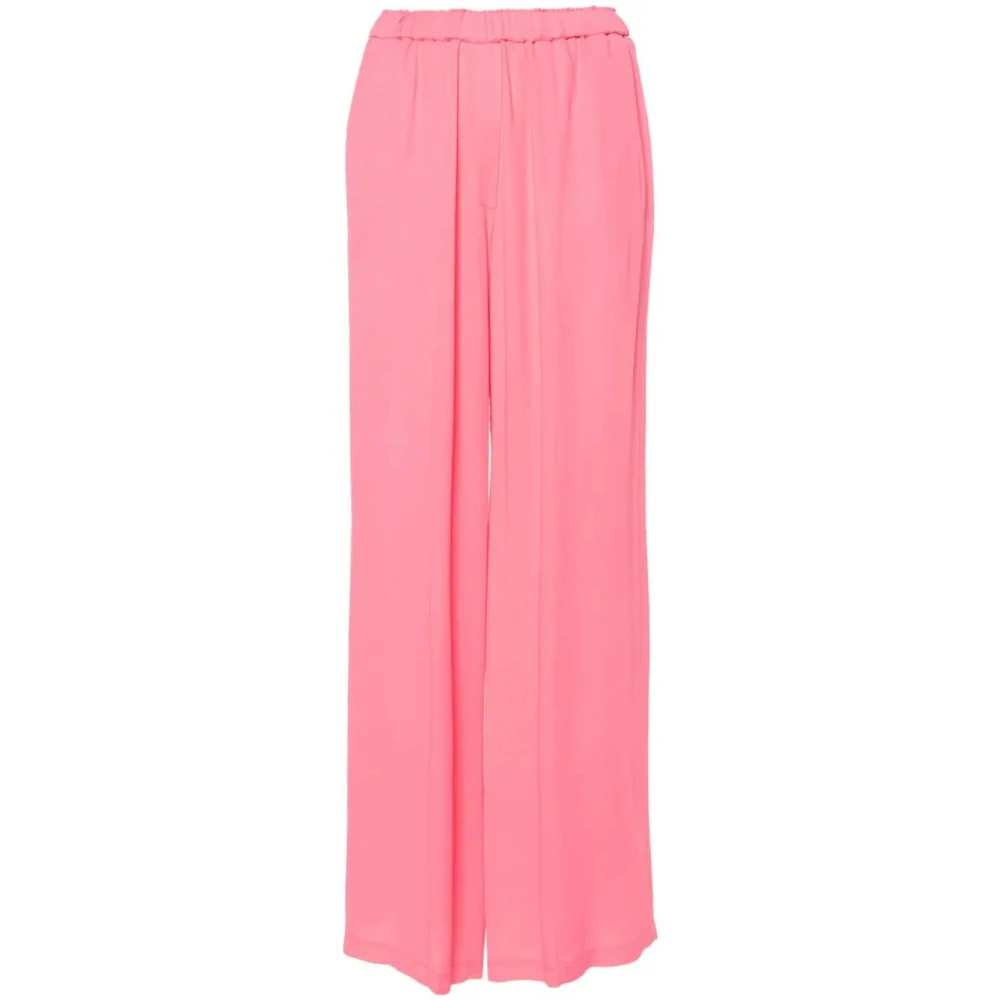 Forte Wide Trousers Pink Dames