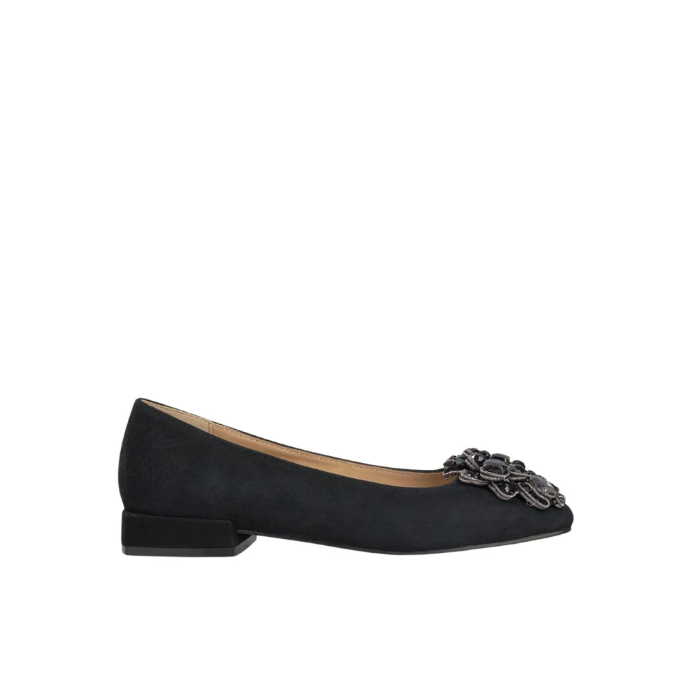 Alma EN Pena Ballerina Tofflor med Strass Black, Dam