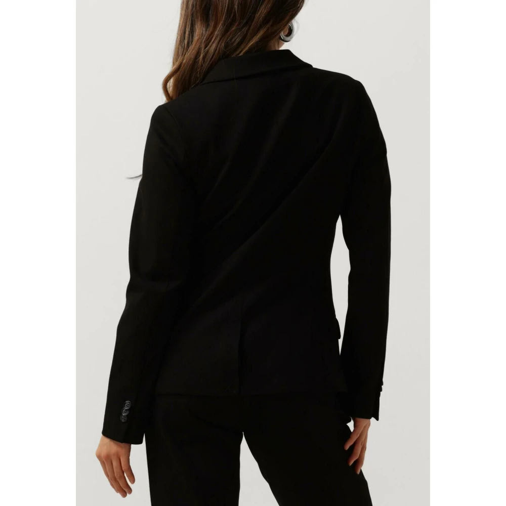 Summum Woman Zwarte Milano Blazer voor Vrouwen Black Dames