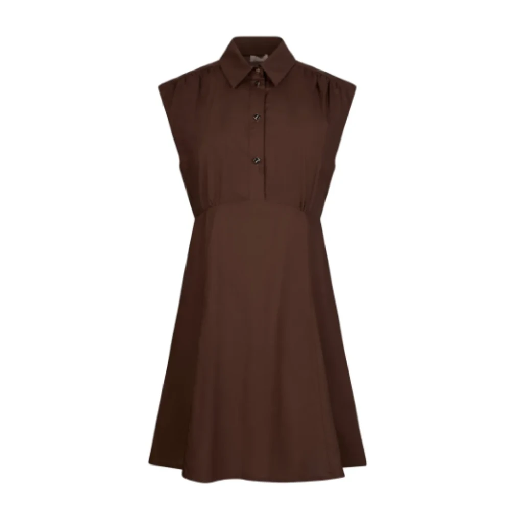Liu Jo Women's Brown Sacher Shirt Dress