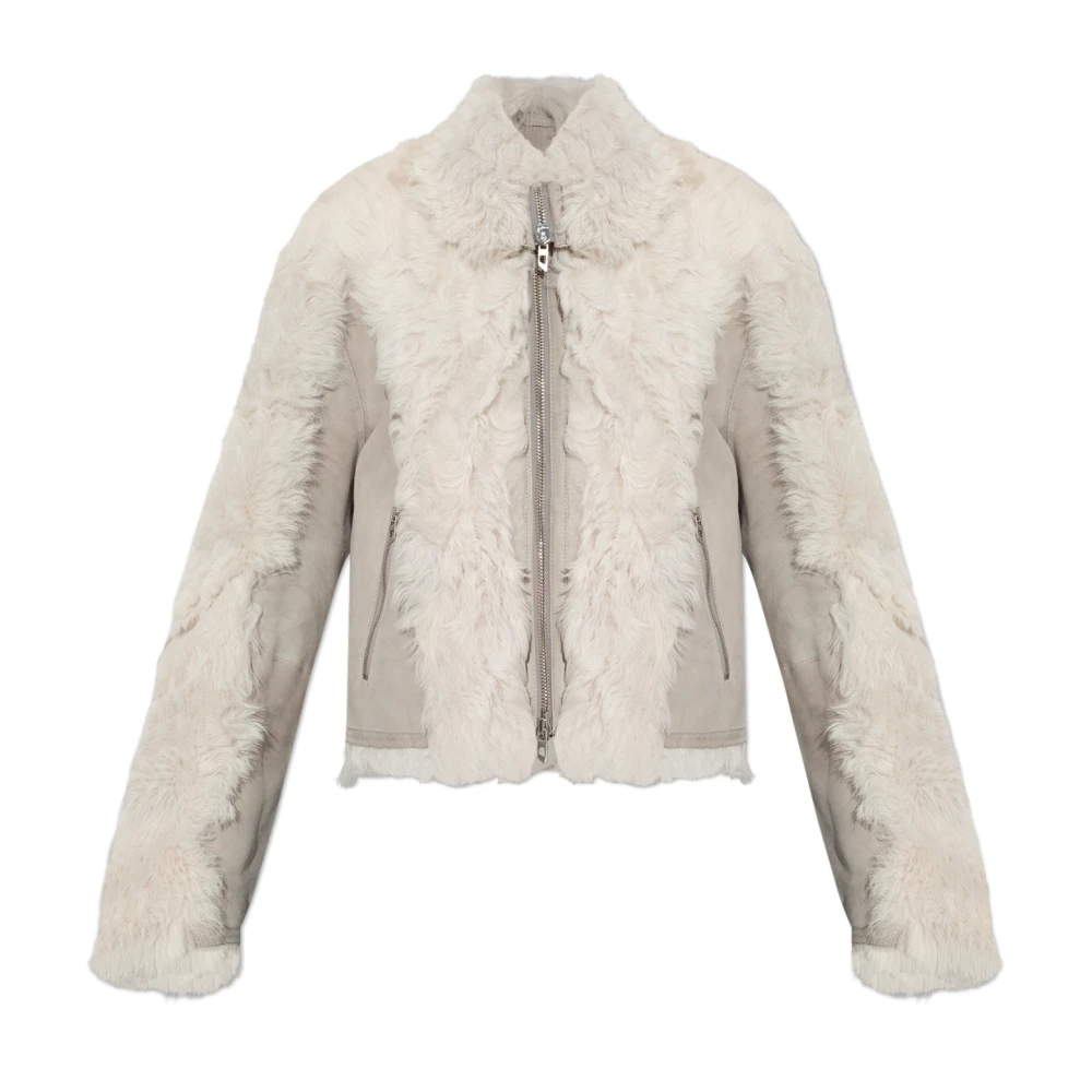 Jackets > Leather Jackets - - Diesel - Modalova