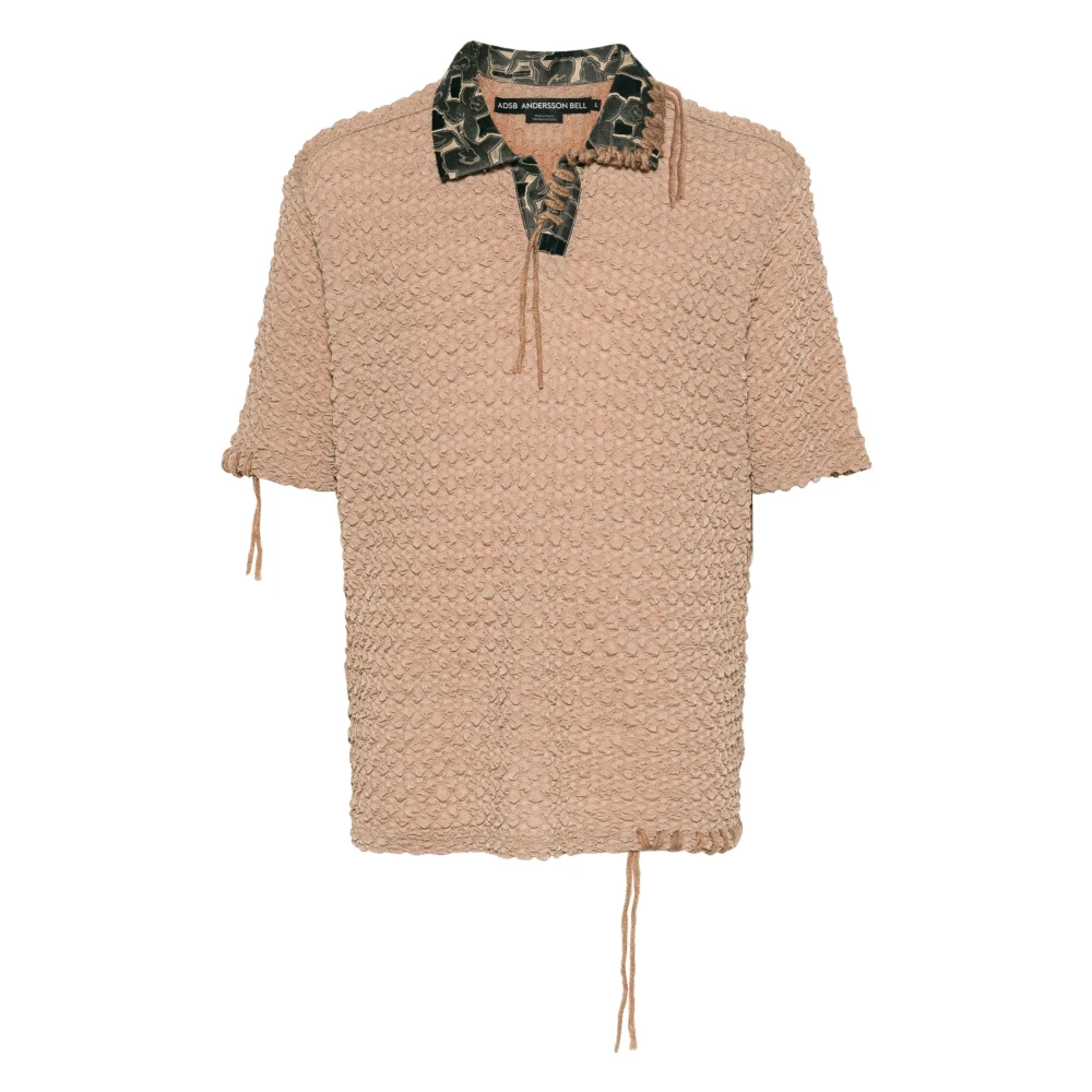 Andersson Bell Polo Shirts Beige Heren